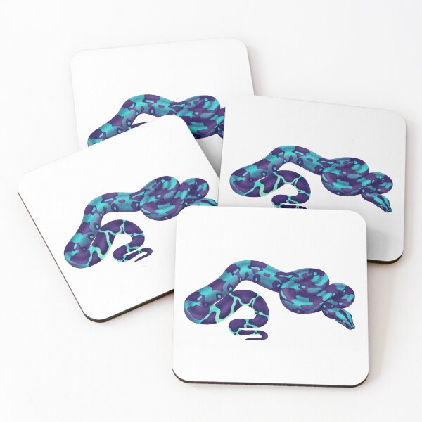 Item preview, Boa Constrictor Mystic Blue designed and sold by porpoisefully.