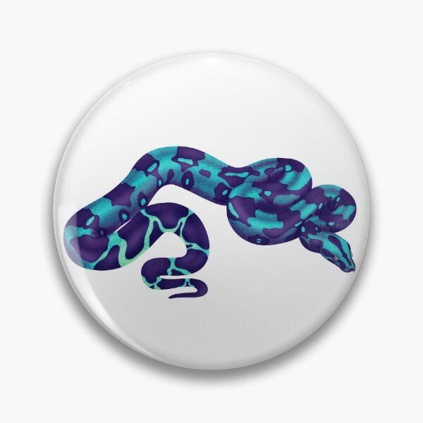 Item preview, Boa Constrictor Mystic Blue designed and sold by porpoisefully.