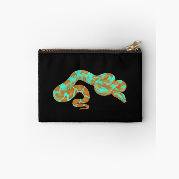 Item preview, Boa Constrictor Mystic Turquoise & Orange designed and sold by porpoisefully.