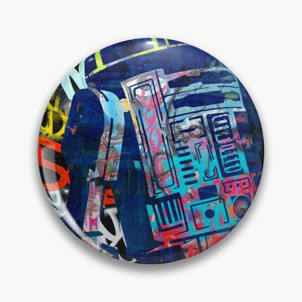 Item preview, Droid Graffiti designed and sold by Stephen Chambers / The Pop Art Factory.