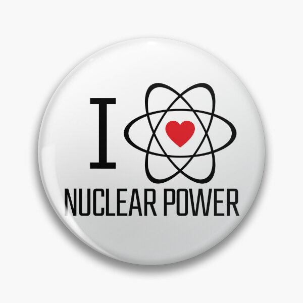 Item preview, I Love Nuclear Power | Nuclear Energy, Heart, Atom, Climate  designed and sold by Decamegashop.