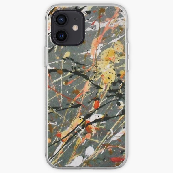 Jackson Pollock Interpretation Acrylics on Canvas iPhone Soft Case