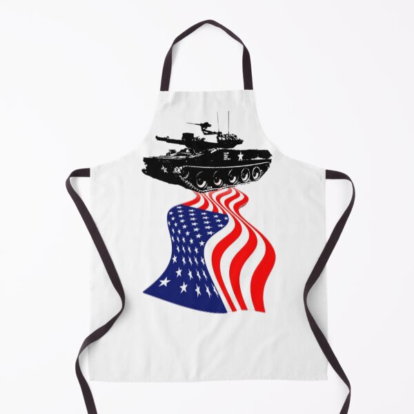 Item preview, american battle tank and the flag of the united states of america designed and sold by Fábio Santos.