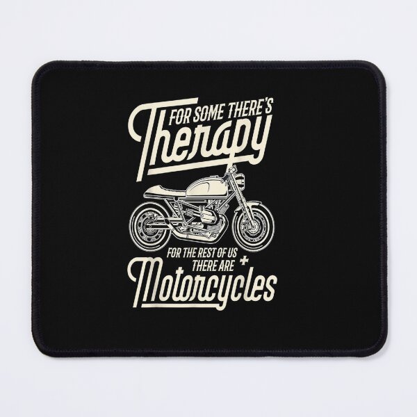 Item preview, Funny Motorcycle Rider Therapy - Vintage Biker Gift designed and sold by Sarena84.