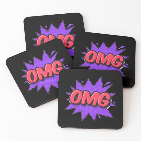 Item preview, Comic Sound Effect Omg Pop Art Sticker designed and sold by saurelmosert.