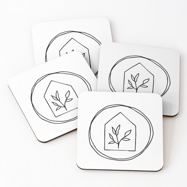 Item preview, House with Plant Sticker designed and sold by Noma-Design.