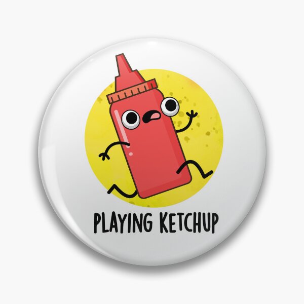 Item preview, Playing Ketchup Funny Sauce Puns  designed and sold by punnybone.