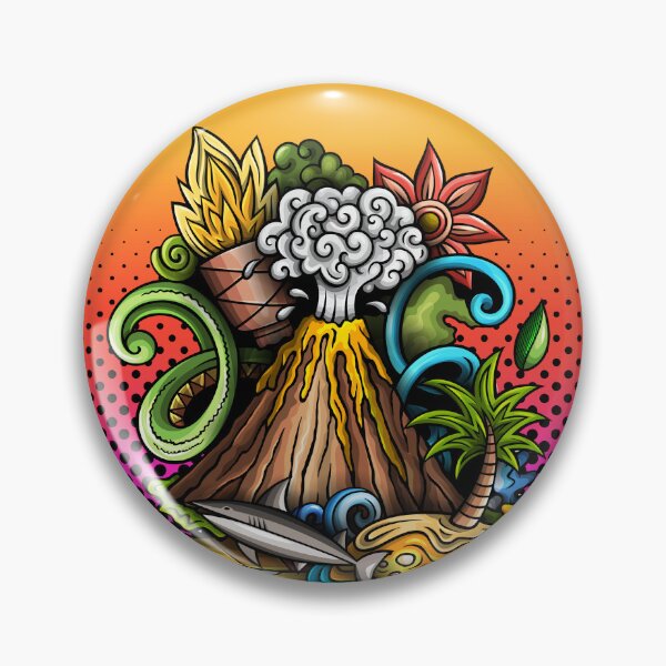 Item preview, Hawaiian summer vacation sticker designed and sold by GaryDobson.