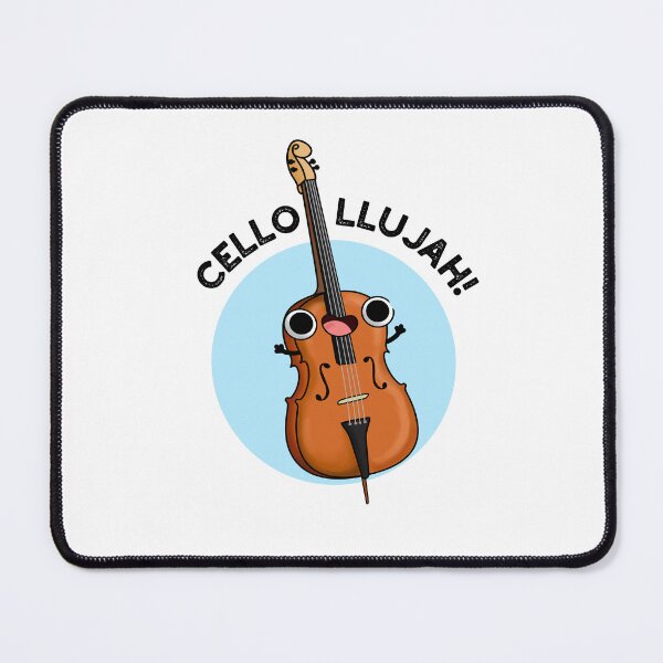 Item preview, Cello-llujah Funny Cello Puns designed and sold by punnybone.