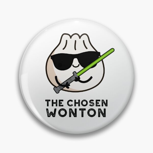 Item preview, The Chosen Wonton Cute Food Pun designed and sold by punnybone.