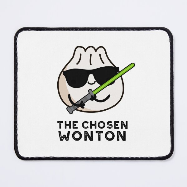 Item preview, The Chosen Wonton Cute Food Pun designed and sold by punnybone.