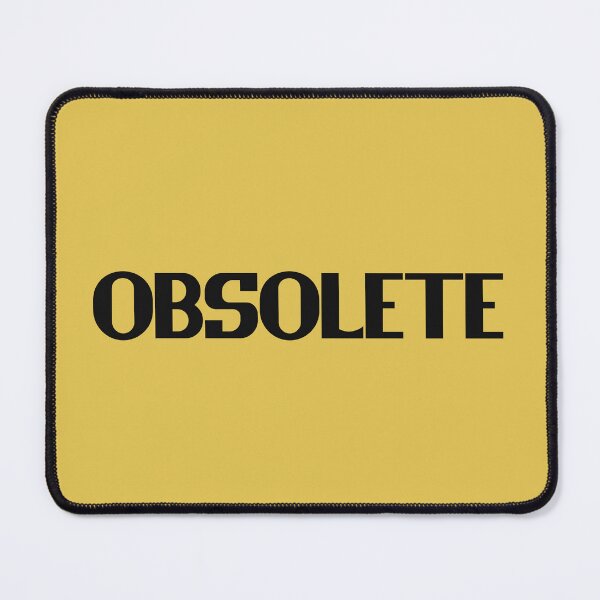Item preview, Obsolete - Bold Black Text designed and sold by Chubuter.