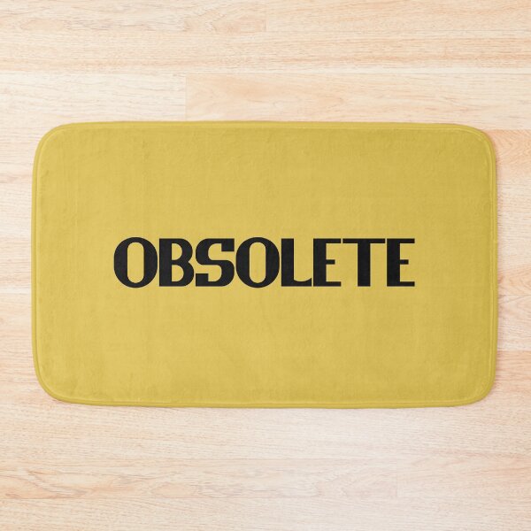 Item preview, Obsolete - Bold Black Text designed and sold by Chubuter.