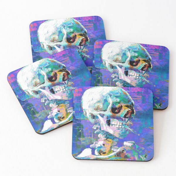 Item preview, Van Gogh Skull Skeleton Pop Art Graffiti designed and sold by Stephen Chambers / The Pop Art Factory.