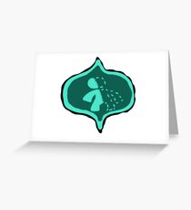 Invisibility Badge Greeting Card