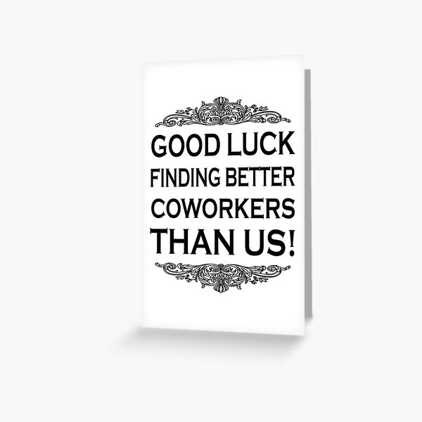 Cute Colleague Going Away Card,Farewell Cards for Coworkers Good Luck  Card,Coworker Leaving Card for Him Her…