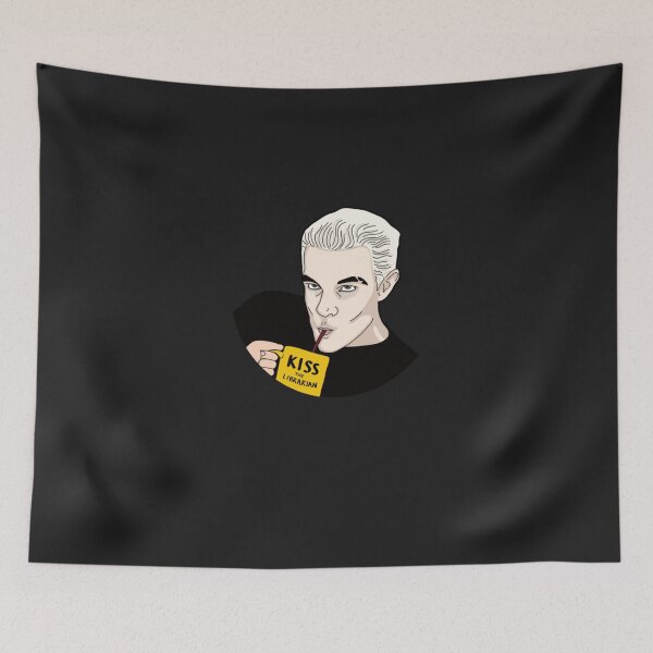 Item preview, Spike Kiss the Librarian BtVS Clas designed and sold by claesvfsalachy.