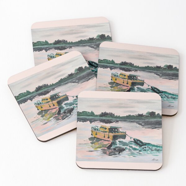 Item preview, Shiftin On The Shannon Fine art designed and sold by Irish-Nostalgia.