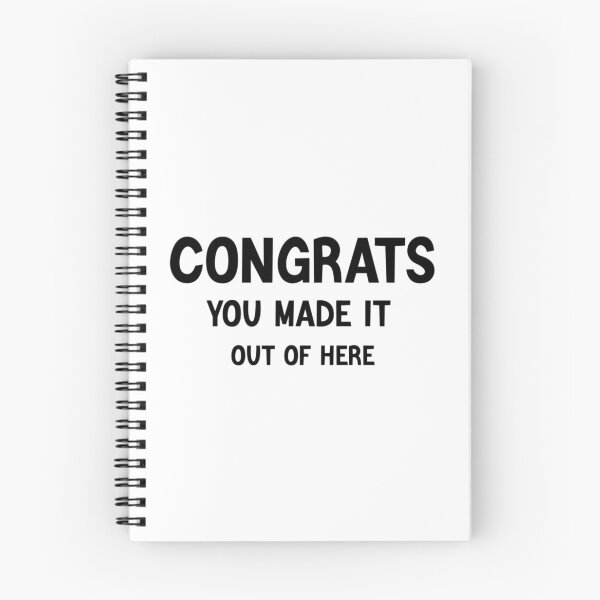 Item preview, Funny Congrats You Made It Out Of Here!    designed and sold by Alexhelton1.