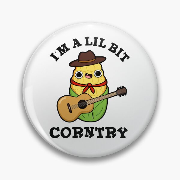 Item preview, I'm A Little Bit Corntry Funny Corn Puns  designed and sold by punnybone.