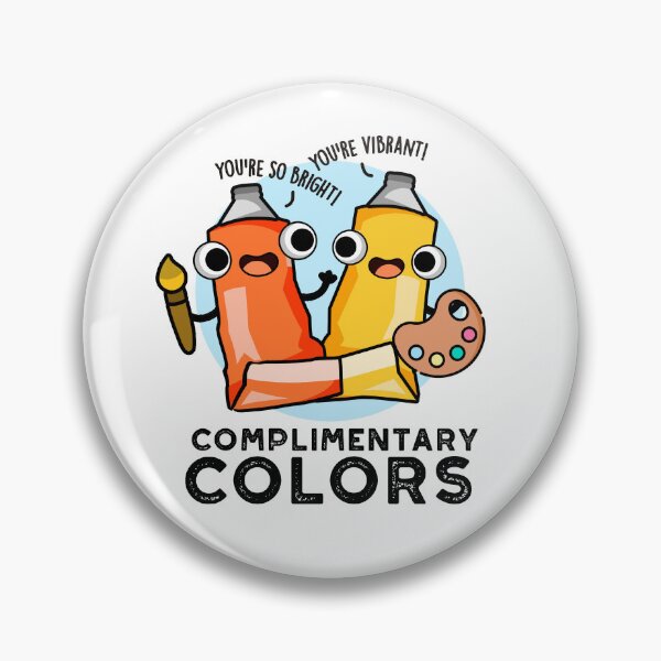 Item preview, Complimentary Colors Cute Paint Pun designed and sold by punnybone.