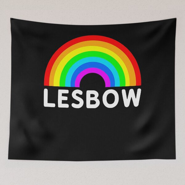 Item preview, LGBT Pride Lesbow Rainbow Flag Lover Gay Lesbian Support designed and sold by loat904.