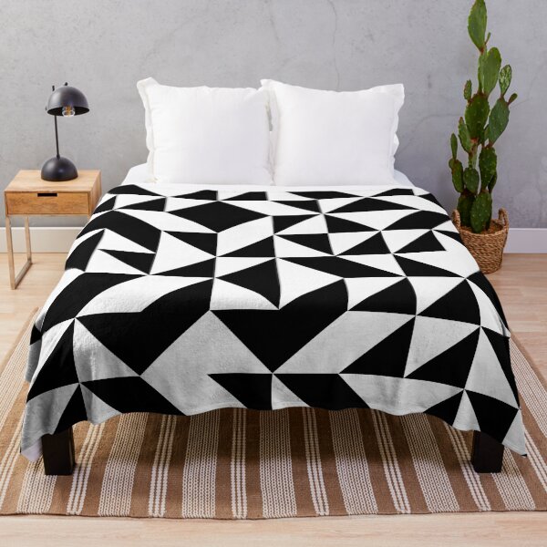 Item preview, Seamless Geometric Black And White Abstract designed and sold by risingrocket.
