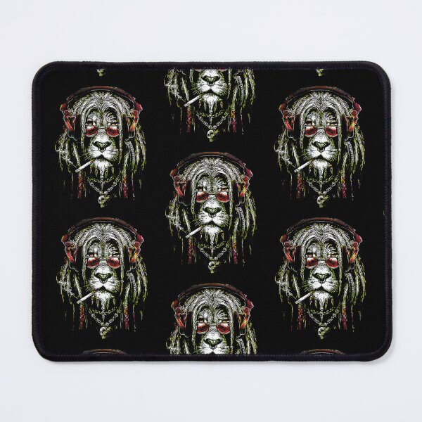 Item preview, Black Rasta Lion With Dreads Show Your Pride designed and sold by danielles79.