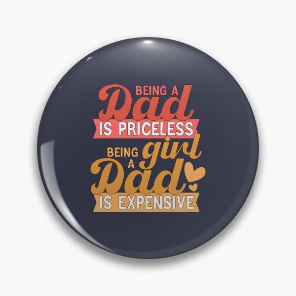 Item preview, Being A Dad Is Priceless Being A Girl Dad Is Expensive Tri-blend  designed and sold by Subero-design.