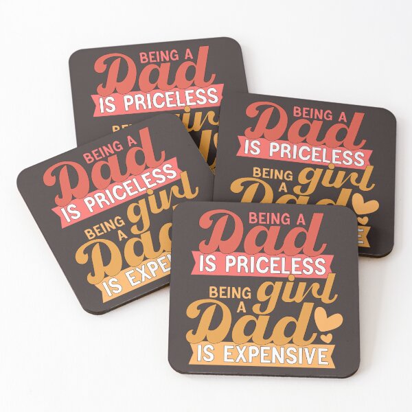 Item preview, Being A Dad Is Priceless Being A Girl Dad Is Expensive Tri-blend  designed and sold by Subero-design.