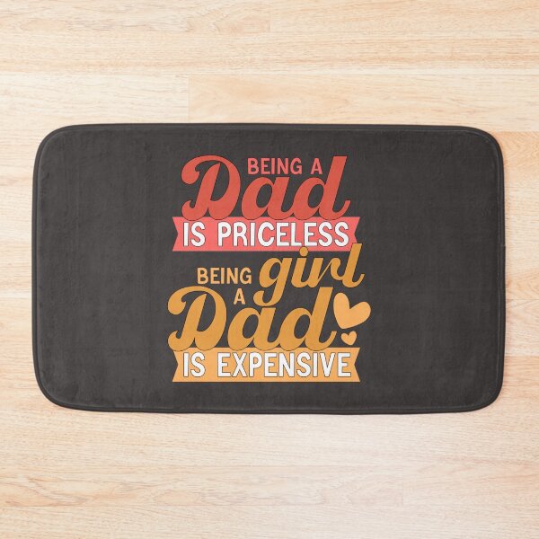 Item preview, Being A Dad Is Priceless Being A Girl Dad Is Expensive Tri-blend  designed and sold by Subero-design.