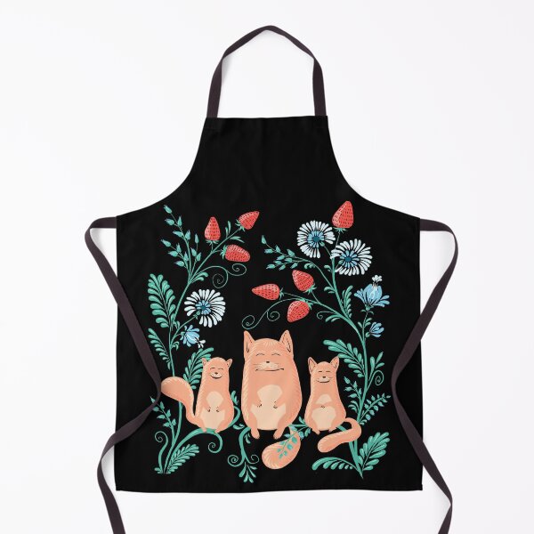 Item preview, Magic Foxes - Cute Floral Vintage Ukrainian Vyshyvanka Style designed and sold by r-silver.