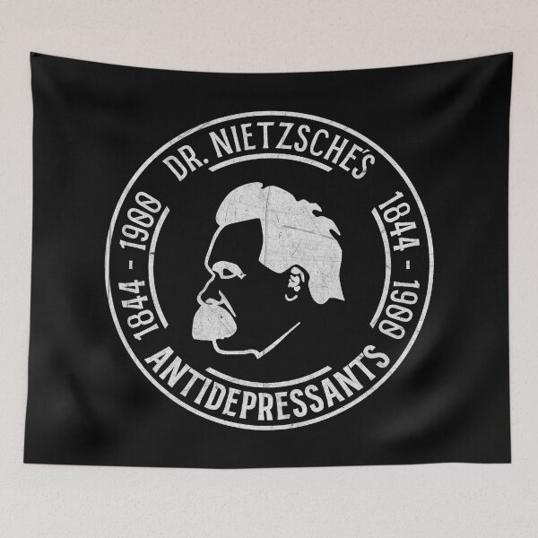 Item preview, dr Nietzsche´s antidepressants (black version) designed and sold by MaesterAemon.