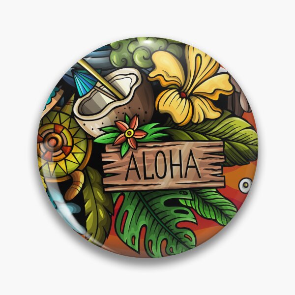 Item preview, Hawaiian summer vacation sticker designed and sold by GaryDobson.