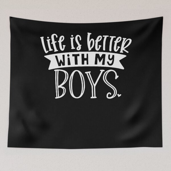 Item preview, Life is Better with My Boys Funny Mom Of Boys designed and sold by loat904.