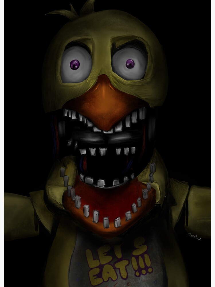 Withered Chica (Five Nights at Freddy's)  Art Board Print for