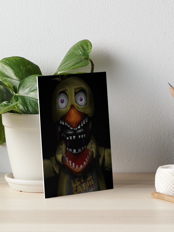 Withered chica artwork Art Print for Sale by OliviaDrawsss