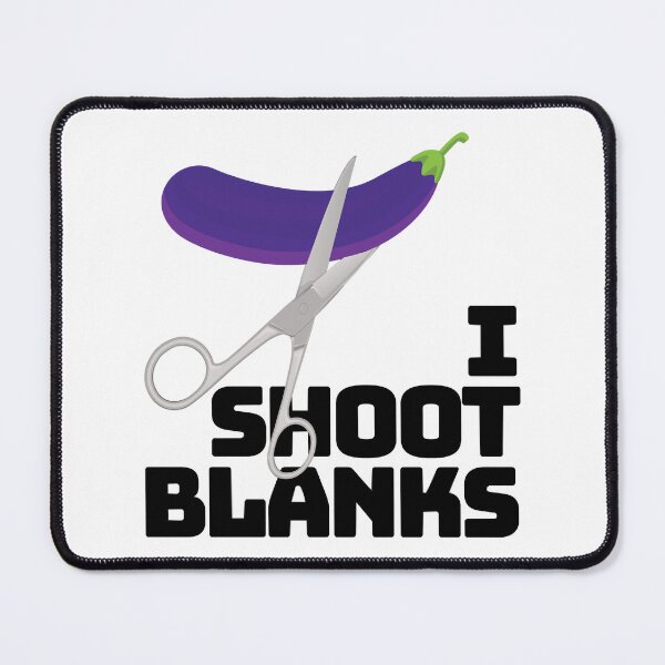 Item preview, I Shoot Blanks Vasectomy Meme Black designed and sold by ToxicFemme666s.