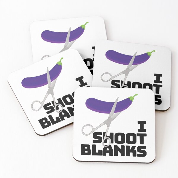 Item preview, I Shoot Blanks Vasectomy Meme Black designed and sold by ToxicFemme666s.