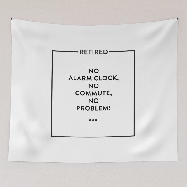 Item preview, RETIRED No Alarm Clock No Commute No Problem designed and sold by Articulate.