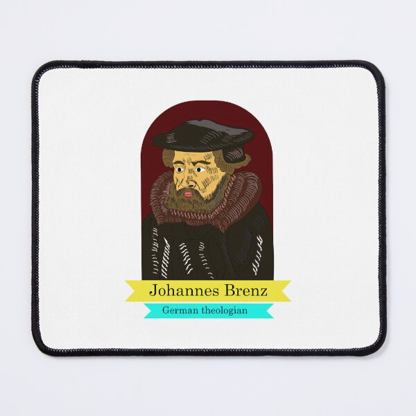 Item preview, Johann (Johannes) Brenz  was a German theologian  designed and sold by KARTICK DUTTA.