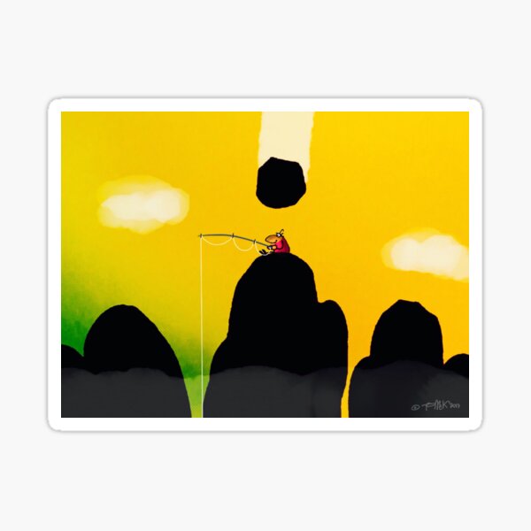 "Wrong Time Wrong Place" Sticker for Sale by tomkozyra Redbubble