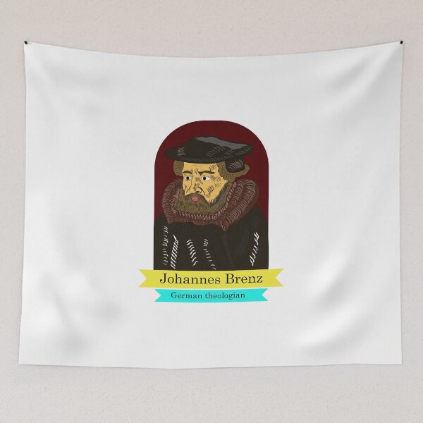 Item preview, Johann (Johannes) Brenz  was a German theologian  designed and sold by KARTICK DUTTA.