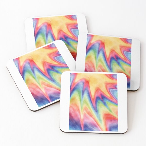 Item preview, Tie Dye Rainbow Watercolor Warm    designed and sold by BetterTogether0.