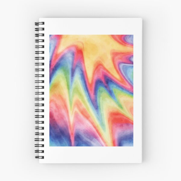 Item preview, Tie Dye Rainbow Watercolor Warm    designed and sold by BetterTogether0.