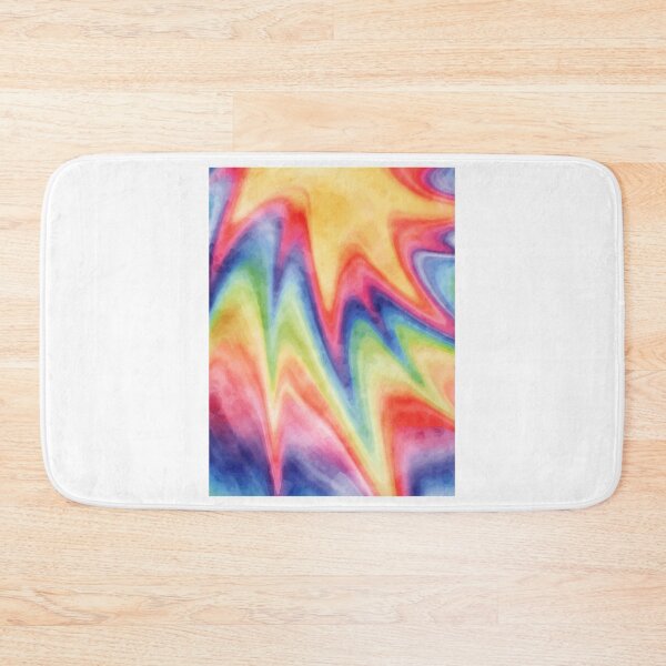 Item preview, Tie Dye Rainbow Watercolor Warm    designed and sold by BetterTogether0.