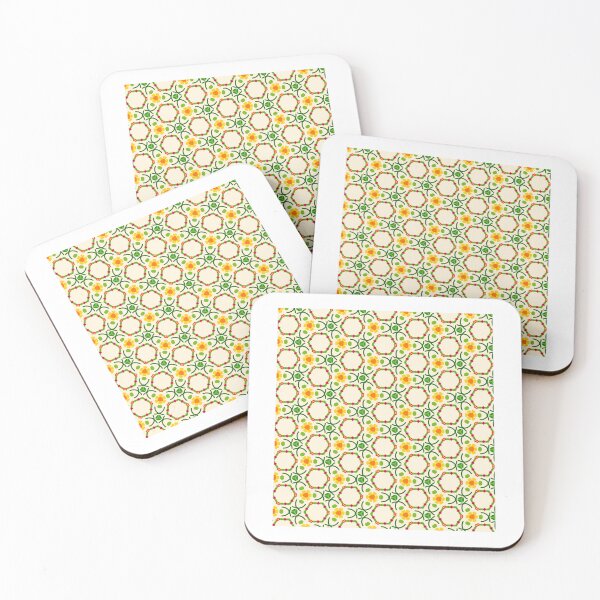 Item preview, yellow natural floral pattern seamless colorful repeat Sleeveless Top designed and sold by BetterTogether0.
