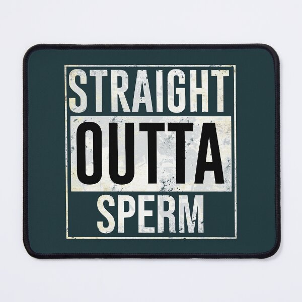 Item preview, Straight Outta Sperm - Vasectomy Meme designed and sold by ToxicFemme666s.