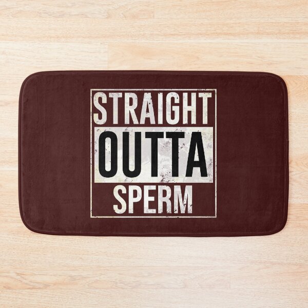 Item preview, Straight Outta Sperm - Vasectomy Meme designed and sold by ToxicFemme666s.