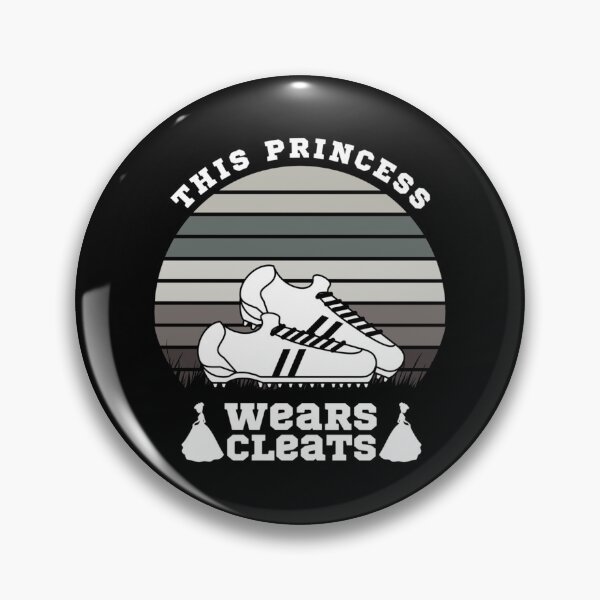 Item preview, This Princess Wears Cleats Fitted Scoop T-Shirt designed and sold by janlzmaude.